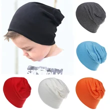 Модные однотонные детские шляпы весна-осень, Детские хлопковые мягкие шапки в стиле хип-хоп для маленьких мальчиков и девочек, шапочка Toca De Bebe