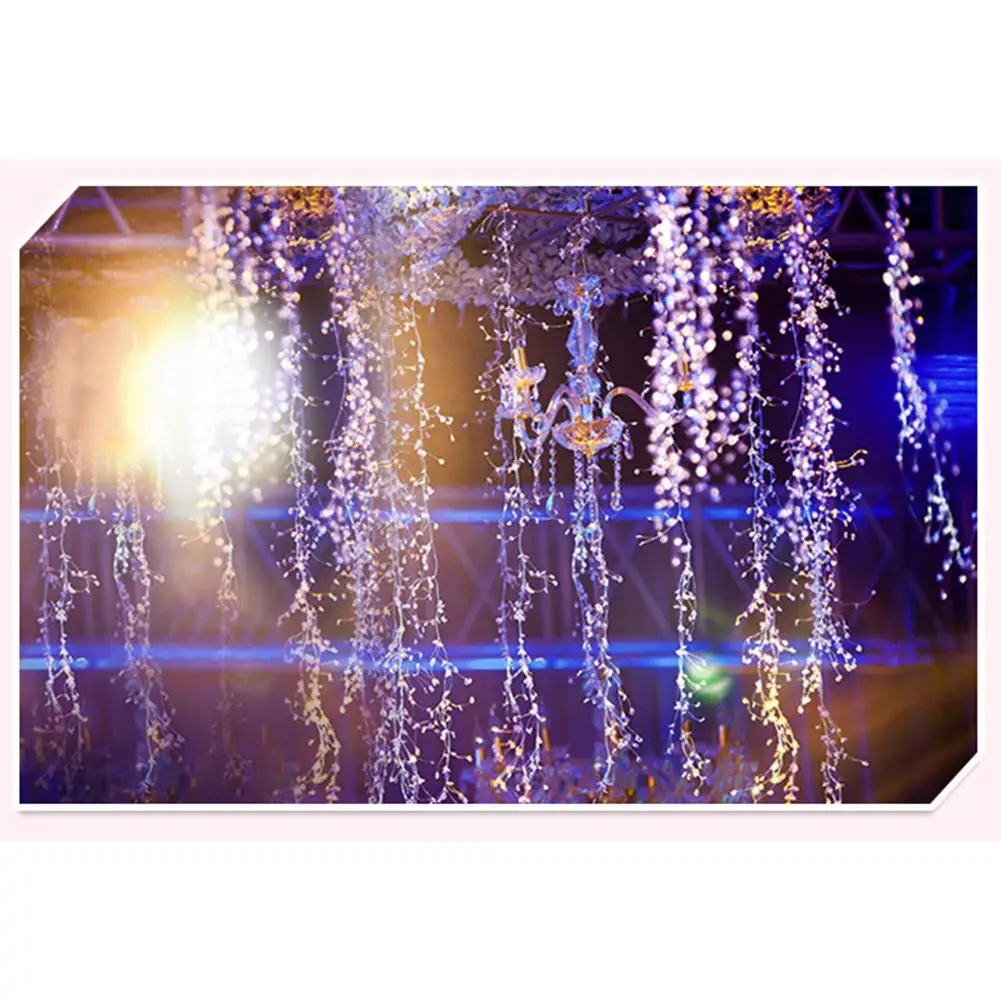 DishyKooker 110 см хрустальные капли воды из бисера ветки акриловые бусины+ алюминиевая проволока Свадебный декор