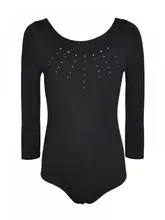 European And American Hot Style Long-Sleeved Highlights Children'S Body Suits Ballet Gymnastics Dance Practice Clothes 4-10 Year