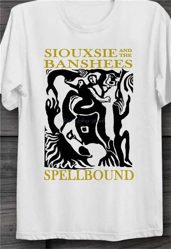 Siouxsie And The Banshees Spellbound крутая футболка унисекс свободная | Мужская одежда