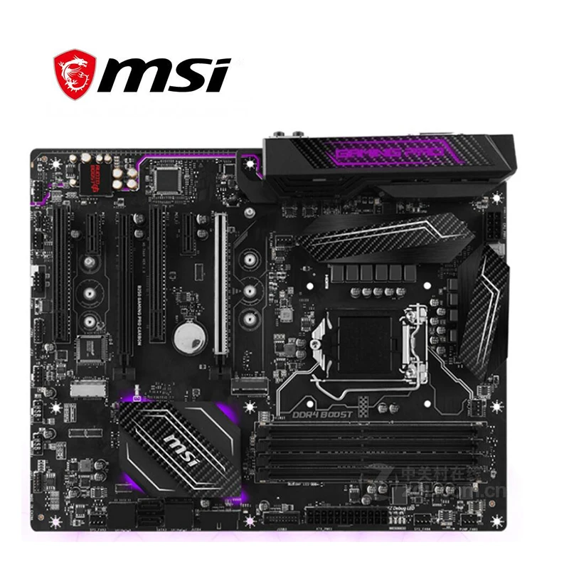 Для MSI B250 GAMING PRO карбоновая материнская плата LGA 1151 DDR4 для Intel B250M десктопная USB3.0 PCI-E
