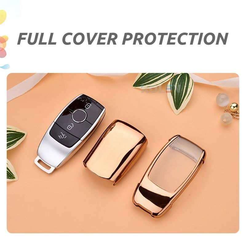 TPU PC Auto Chiave A Distanza Della Copertura Della Cassa Fob Per Mercedes Benz E Classe S 2017 2018 A220 W213 E200 e300 E220 E63S GLE 350 E43 4MATIC AMG 8 TPU PC Auto Chiave A Distanza Della Copertura Della Cassa Fob Per Mercedes Benz E Classe S 2017 2018 A220 W213 E200 e300 E220 E63S GLE 350 E43 4MATIC AMG -