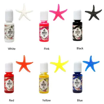 

10 Pcs/set Handmade Jewelry Accessories Oily Dye Color Fine DIY Crystal Epoxy Tasteless Coloring Pigment Agent