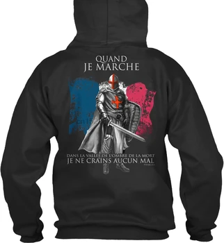 

Quand Je Marche - Templiers Streetwear men women Hoodies Sweatshirts