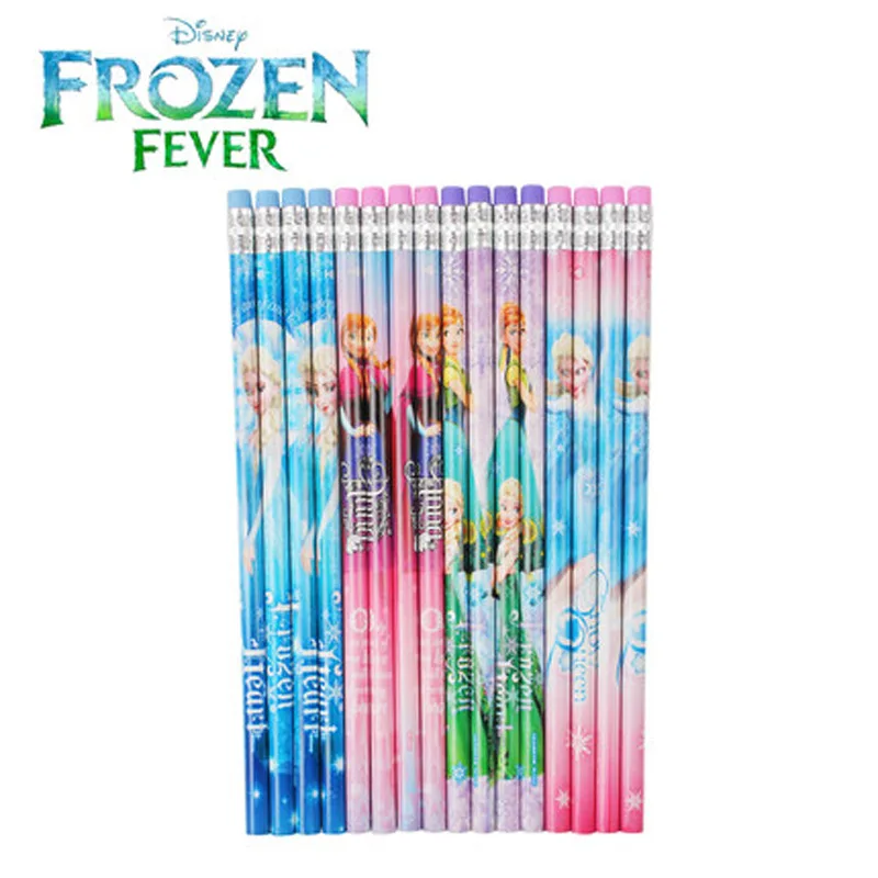 

Hot Sales Frozen Children Writing Pen Young STUDENT'S HB Wooden Pencil Hot Selling Pack of 12 Cartoon Pencil