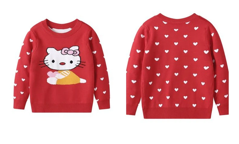Mickey dos Desenhos Roupas de Pelúcia Dentro do Inverno Animados Crianças Menino Menina Criança Grosso Malha Alta Gola Pulôver Fluff Suéteres 5 Mamãe e Bebê