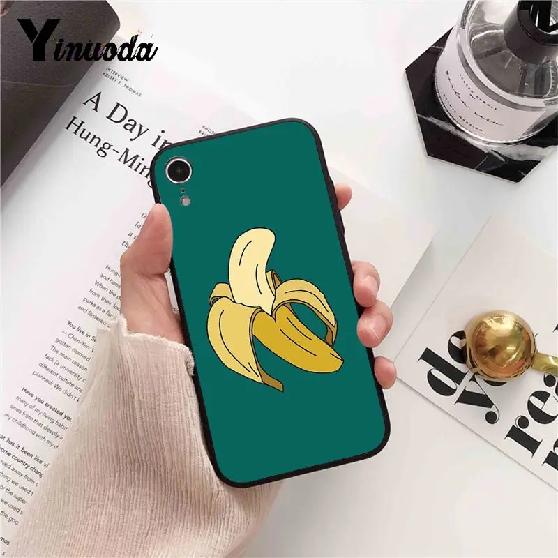 Cartoon cute Fruit Yellow Banana