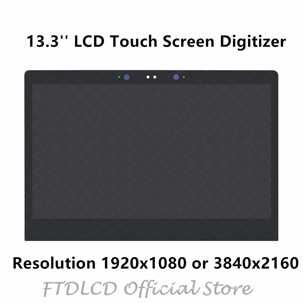 

FTDLCD 13.3" 4K FHD LCD Touch Screen Digitizer Assembly B133HAN04.2 LP133UD1-SPA1 For HP EliteBook x360 1030 G2