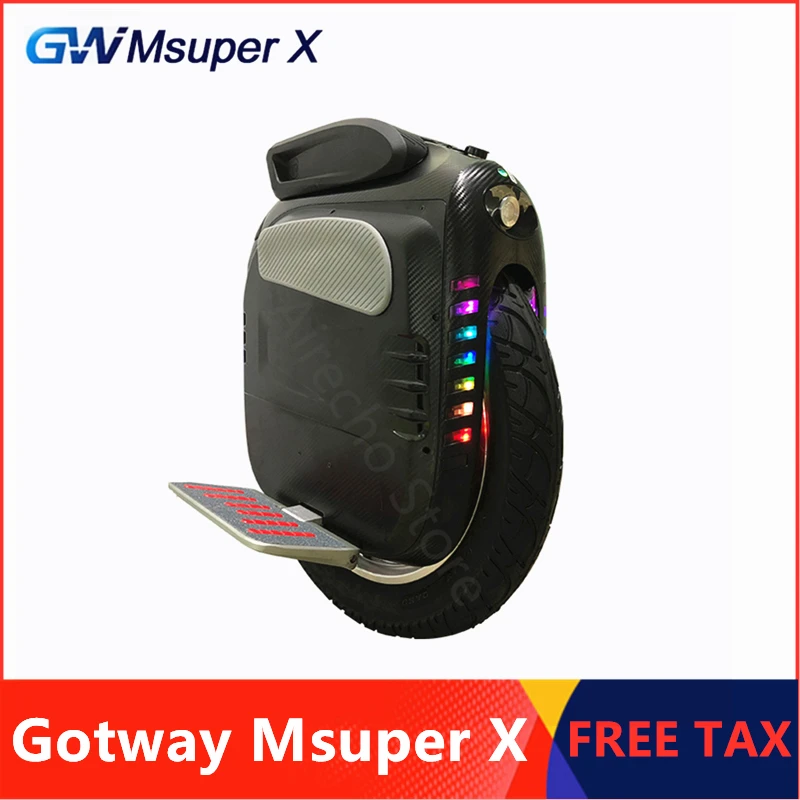 ^*Best Offers Original Gotway Msuper X Self Balancing Electric Scooter 19\ Tire One Wheel Skateboard 2000W Motor 1600WH 160KM Range Hoverboard