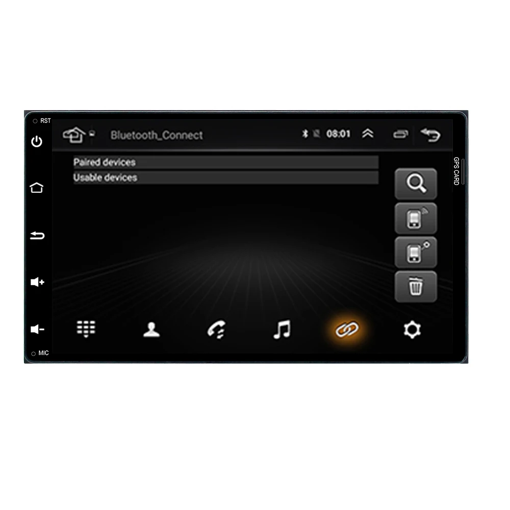 Perfect Android 8.1 Car Radio 2 Din GPS Navi for Toyota Corolla Auris Fortuner Auris innova 2017 2018 RDS WIFI BT 7