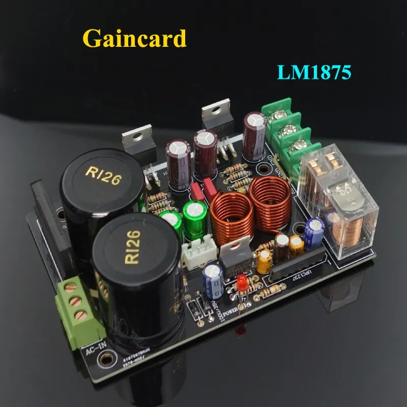 

Плата усилителя звука WEILIANG LM1875, плата стерео усилителя Gaincard GC, версия LM1875, усилитель с низким уровнем искажения, наборы «сделай сам»/Готовая