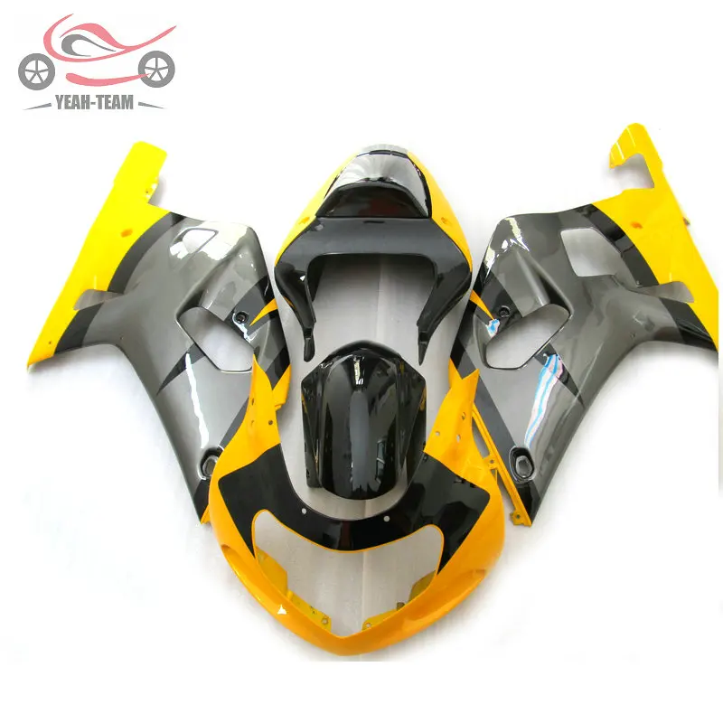 Изготовленный на заказ китайский комплект обтекателей для Suzuki K1 2001 2002 2003 GSXR600 01 03