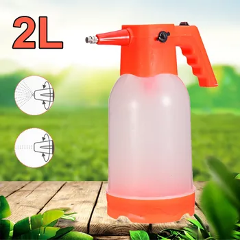 

2L Orange Hand Held Garden Water Sprayers Power Pump Sprayer Pressure Garden Water Sprayer Multi-Purpose For Lawn With USB Cable