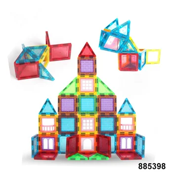

45PCS diy construction toys children building blocks magnetic 885398