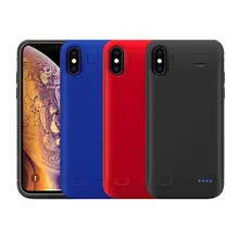 Чехол для аккумулятора для iPhone 11 Pro Max 6 6S Plus 7 8 Plus X XS Max XR, тонкий чехол 4000 мАч, чехол для зарядного устройства, внешний аккумулятор