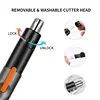 Nose Trimmer Mini Epilator for Nose & Ear Hair with USB Fast Charging Painless Dual-Edge Mute Motor Portable Electric Trimmer 4