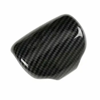 

1* Carbon Fiber Gear Lever Shift Knob Cover Trim Premium ABS Plastic Interior Decoration For Honda CR-V CRV 2017 - 2019