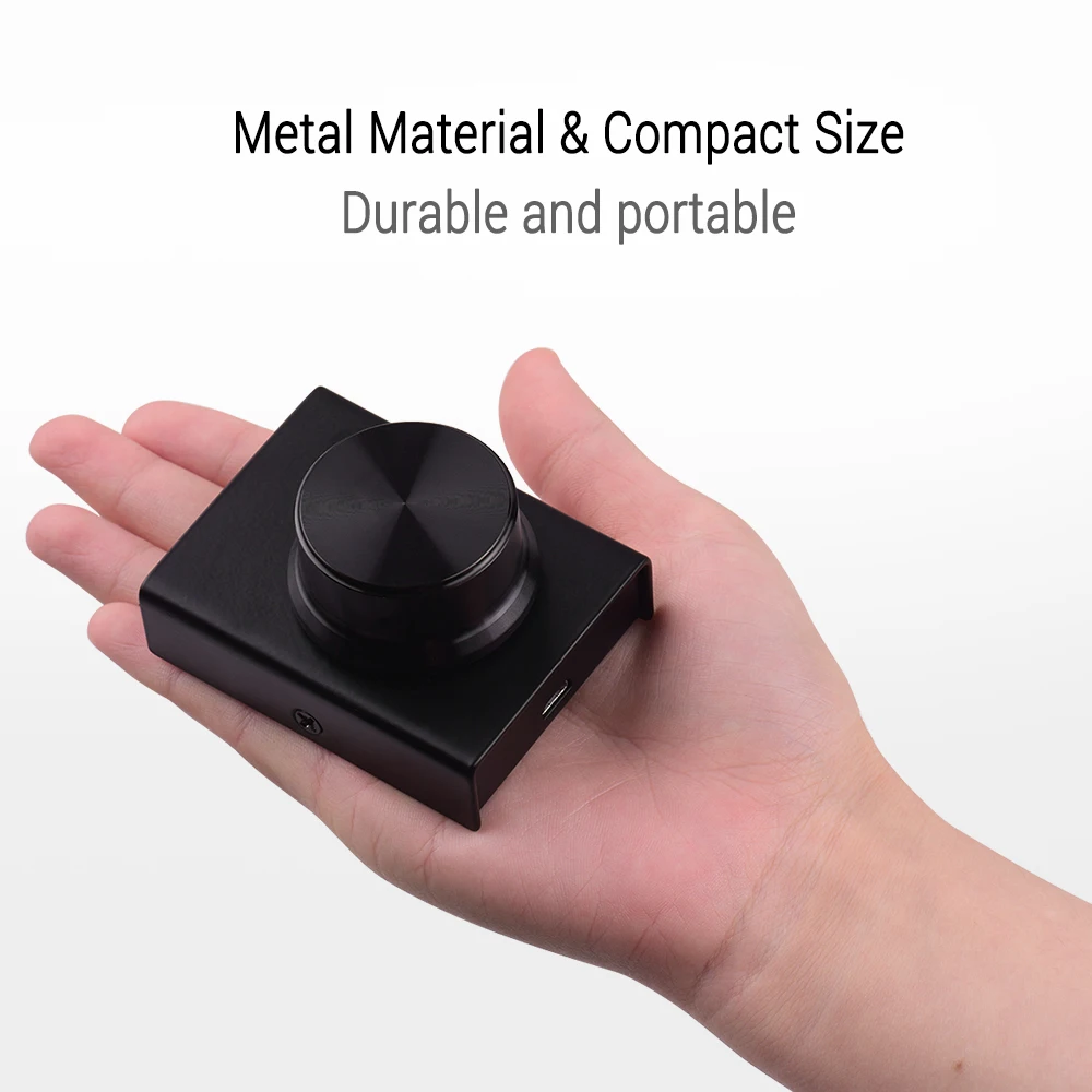 

Electric Music USB Volume Control Knob Computer Audio Volume Controller Adjuster Supports Mute Function Accessories