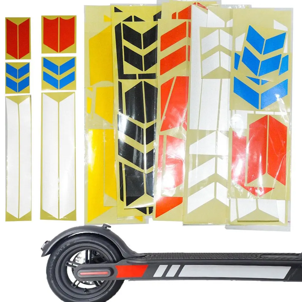 Reflective Stickers 1 Set 20 Colors Reflective Stickers for Xiaomi Mijia M365