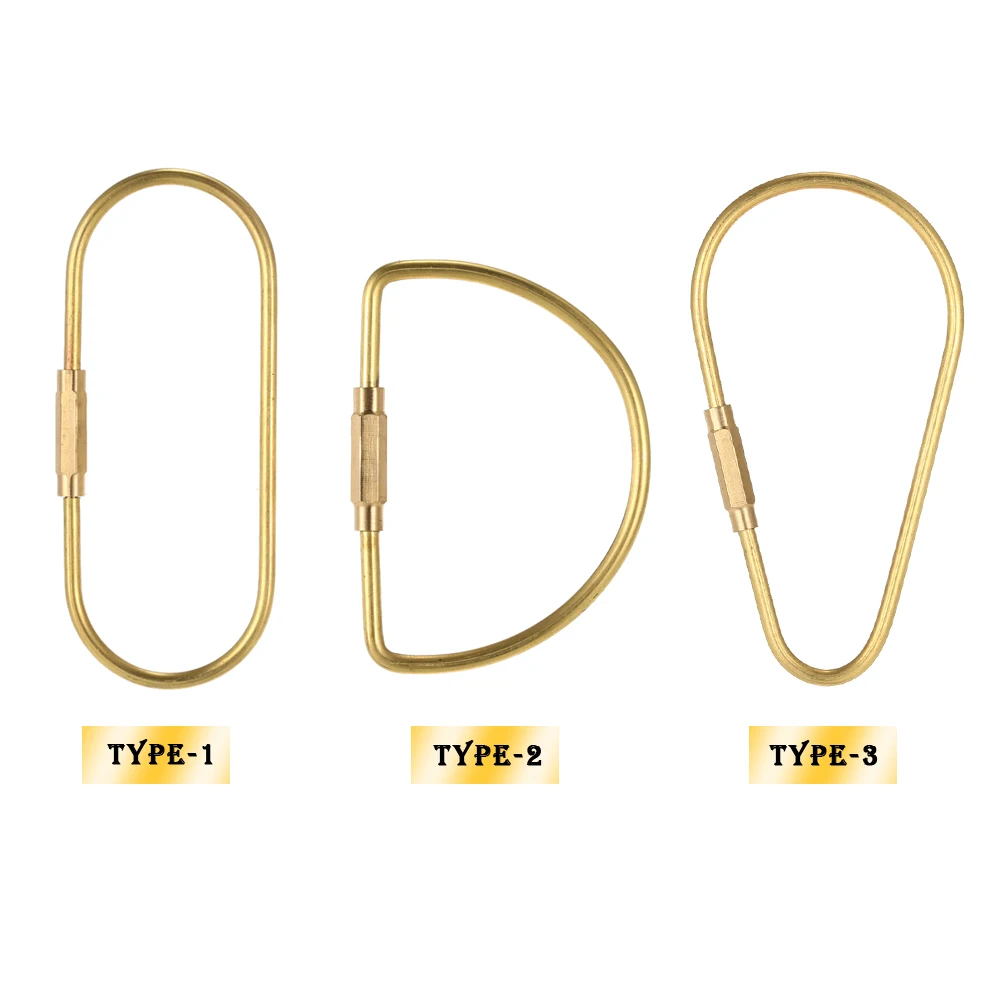 

New 2PCS Outdoor D Shape Carabiner Hang Buckle Keychain Carabiner Screw Lock Buckle Backpack Hook Padlock Camping Tool Equipment