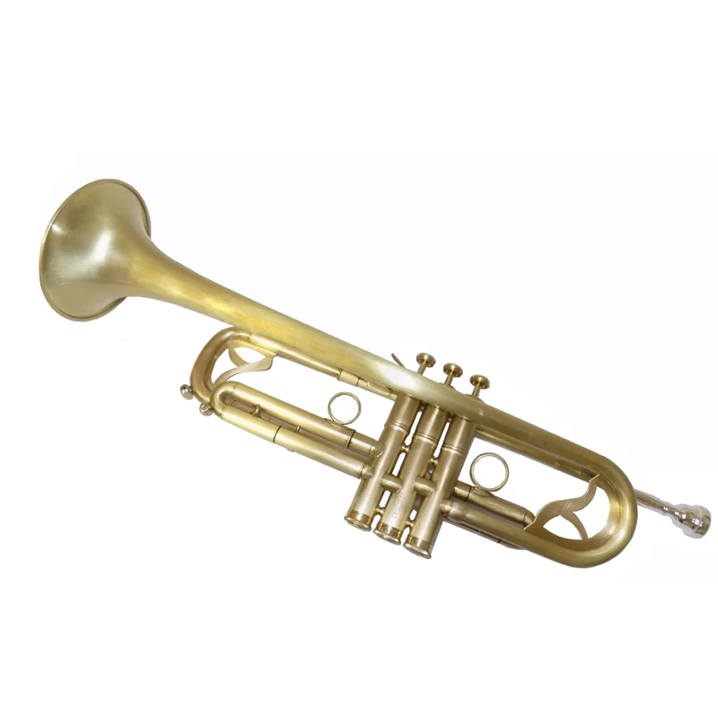ケースとマウスピースブラシ仕上げのbbトランペット楽器トランペット黄色真鍮素材 Trumpet Trumpet Mouthpiecemouthpiece Trumpet Aliexpress