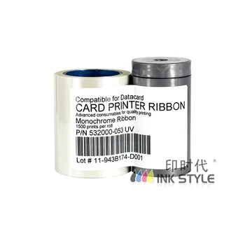 

For Datacard 532000-053 Blue UV Ribbon 1000prints use in SD260 SD360 SP35 SP55 SP75 SD460 ID Card Printer