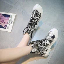 Женская прогулочная обувь; кроссовки с высоким берцем; прогулочная обувь; женские уличные ботинки Martens; женские кроссовки с носком; разные цвета