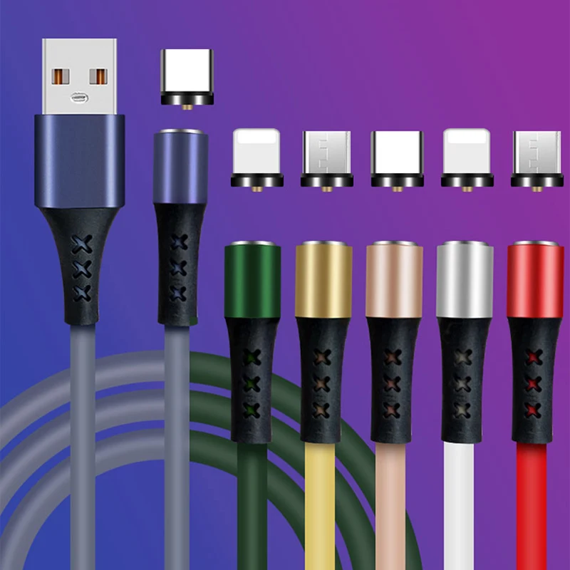 2.4A Micro USB Type C Cable Fast Charging Data Cord For iPhone