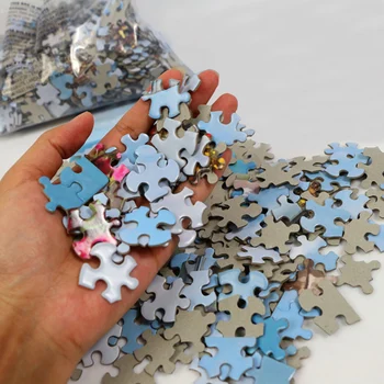 

1000Pcs/set Paper Jigsaw Puzzles London Bridge Landscape Puzzles Educational Toys for Kids Adults YJS99