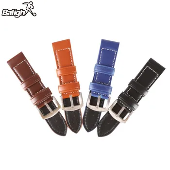 

Strap 18MM 20MM 22MM 24MM 26MM Vintage Leather Fashion Watch Band Watch Men Strap Man Watches Straps Black Brown Blue