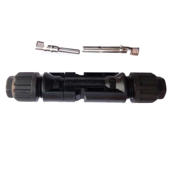 

2020 New High Quality Adapter Waterproof Male/Female M/F Wire Cable Solar Panel Connector Plug 8.8x1.9x1.9cm