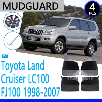 

for Toyota Land Cruiser LC100 FJ100 1998~2007 2000 2001 2002 2003 2004 Car Accessories Mudflap Fender Auto Replacement Parts