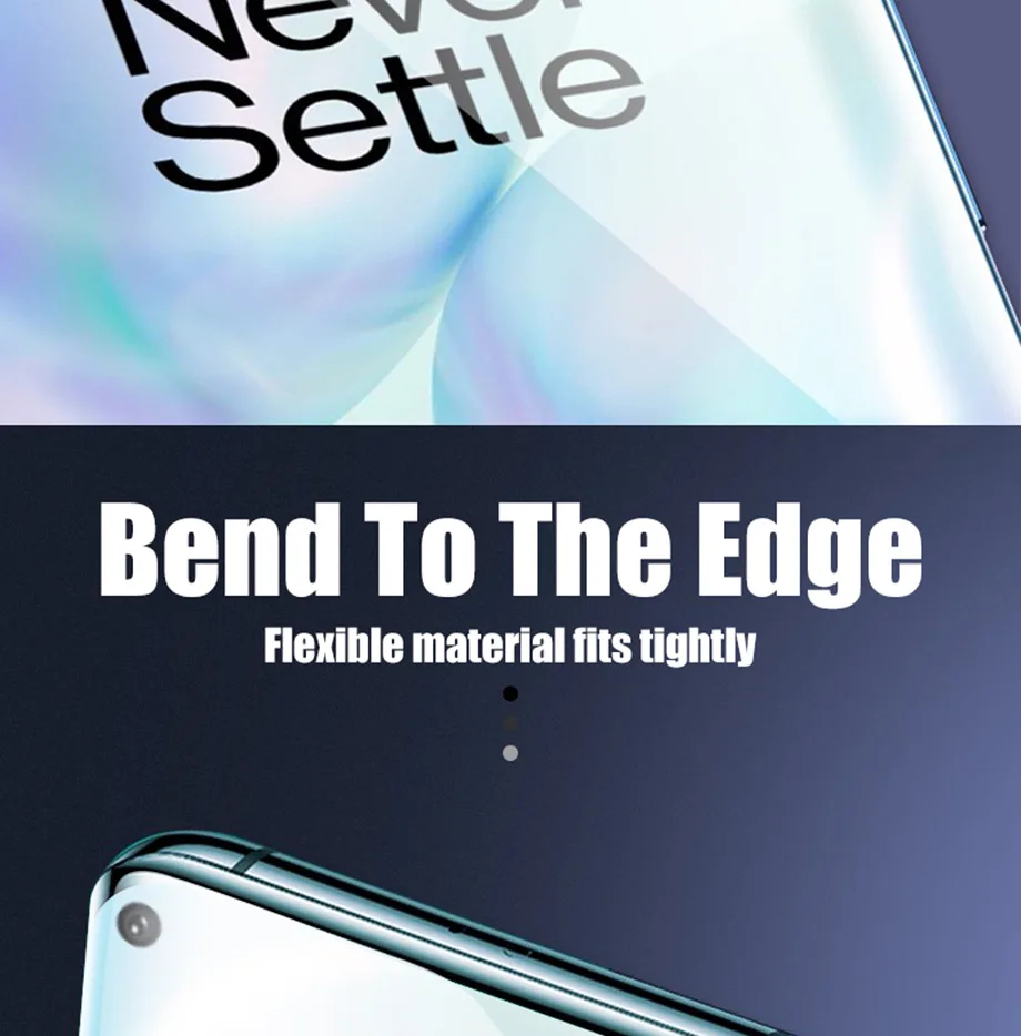 4PCS Hydrogel Film creen Protector For OnePLus 6T 7 8 9 Pro 8 Lite 9R Full Cover Soft Screen Protector For OnePLus Nord N10 N100 iphone screen protector