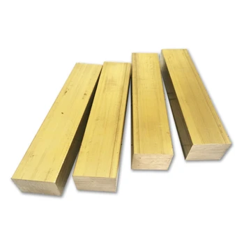 

20x20x200mm 20x20x100mm H59 High Quality Brass Shaft Copper Square Flat Bar Model Maker DIY material All sizes in stock