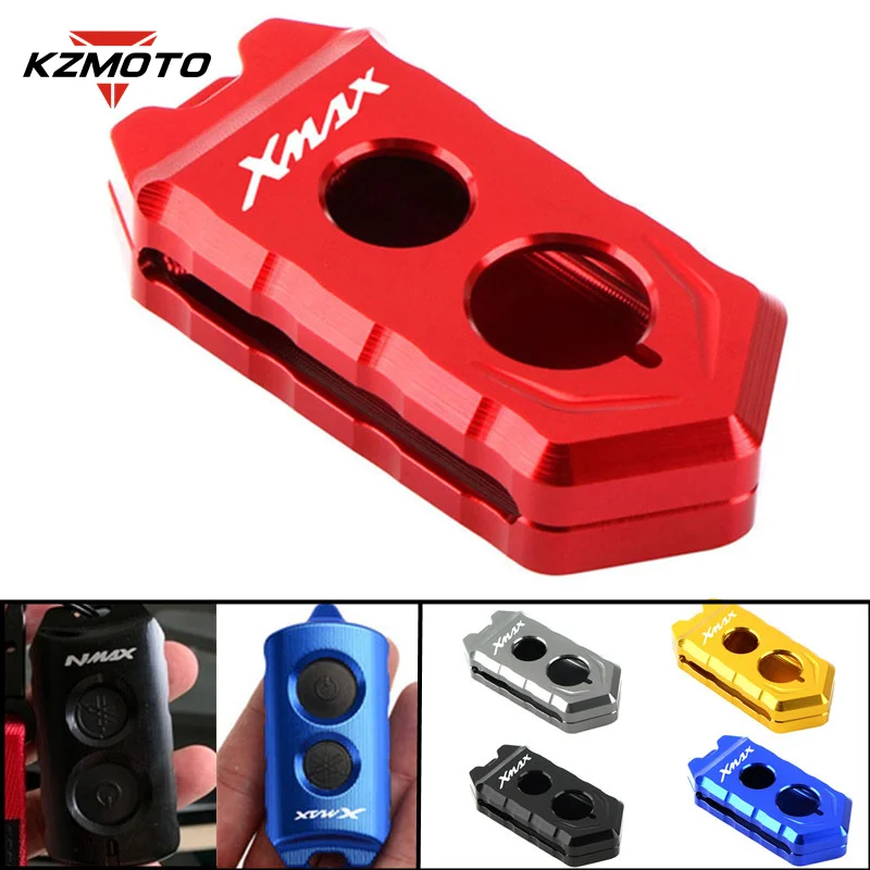

NEW XMAX Motorcycle CNC Key Box Case Cover Key Shell Protection Cap For YAMAHA XMAX300 X-MAX 125 400 250 2017 2018 2019 2020