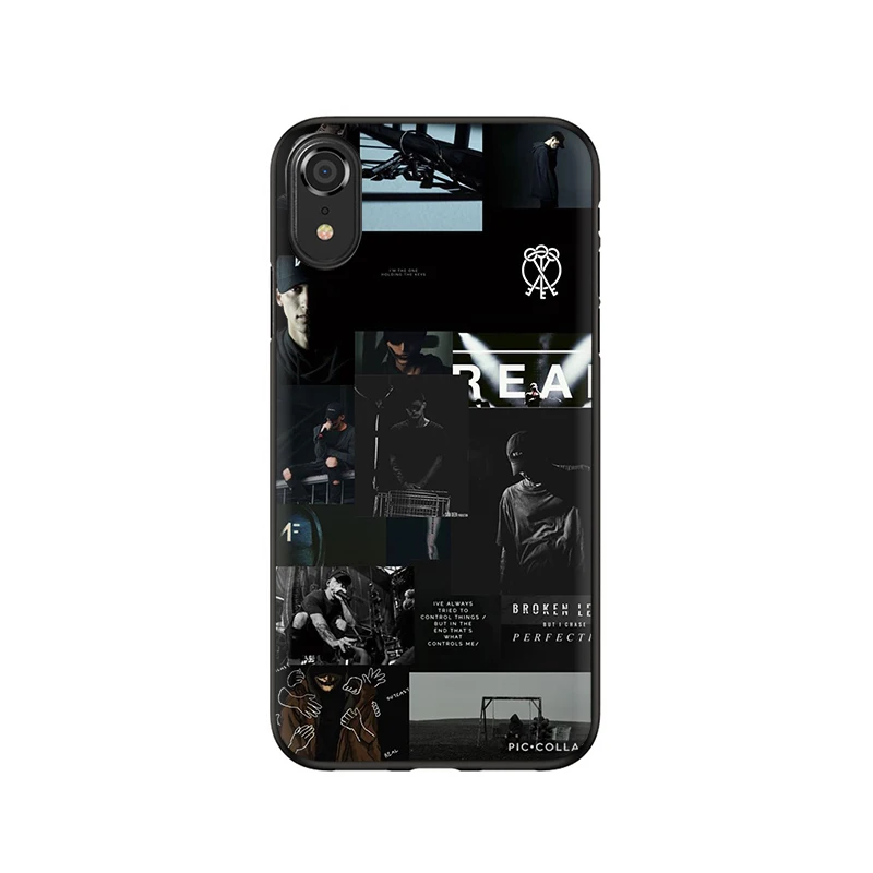 Мягкий чехол для телефона Pop NF Rapper чехол для iPhone 5 5S SE 6 6S Plus 7 8 Plus X XS XR XS 11 Pro Max - Цвет: B12