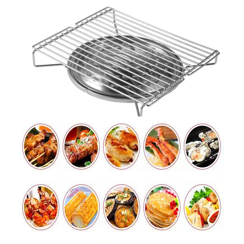 2020 портативный Настольный газовый гриль барбекю полка для еды плита пикник пляж