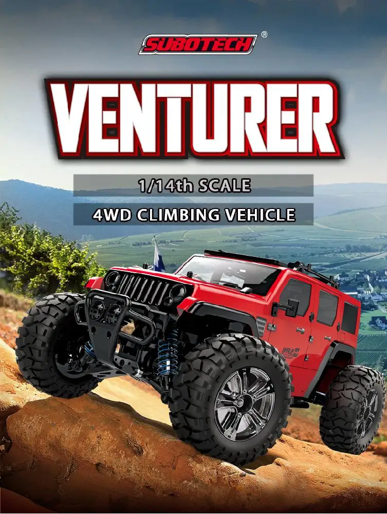 Автомобильный Багги rccity Subotech BG1521 Golory 1/14 2 4G 4WD 22 км/ч с пропорциональным