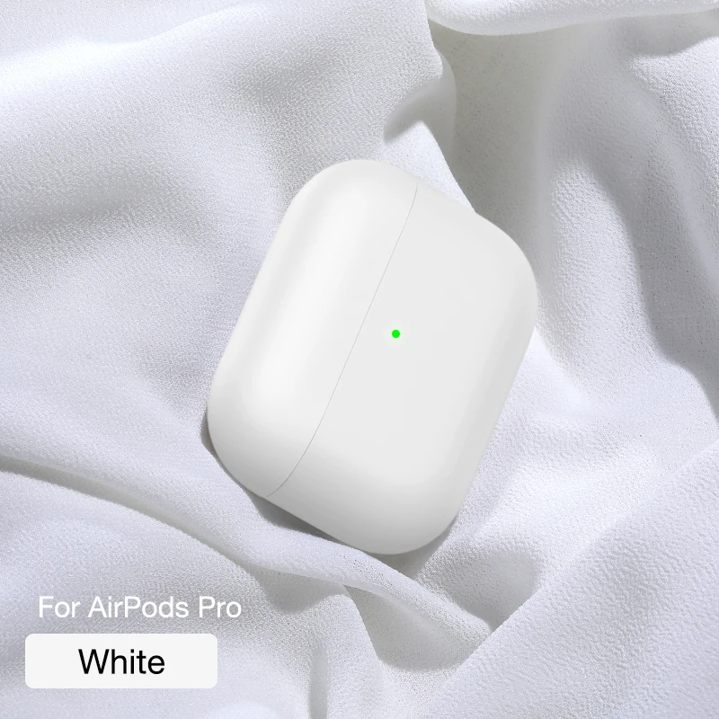 Cafele силиконовый чехол, защитный чехол для AirPods pro 3 TWS, blutooth наушники, мягкий чехол для Air pods pro 3, защитный чехол s - Цвет: white