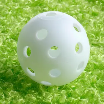 

New 10 Pcs Hollow Golf Practice Balls Plastic 41mm Portable Durable for Sports Training LMH66