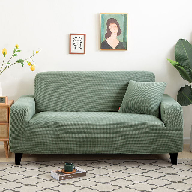 Stretch Sofa Covers for Living Room Thick Elastic Sofa Slipcover Sectional Couch Cover Furniture Protector 1/2/3/4 Seat