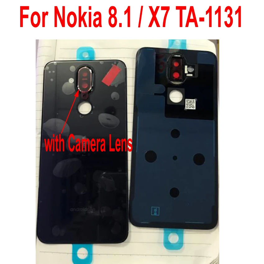 100% оригинальная новинка для Nokia X7 задняя крышка батарейного отсека Корпус с