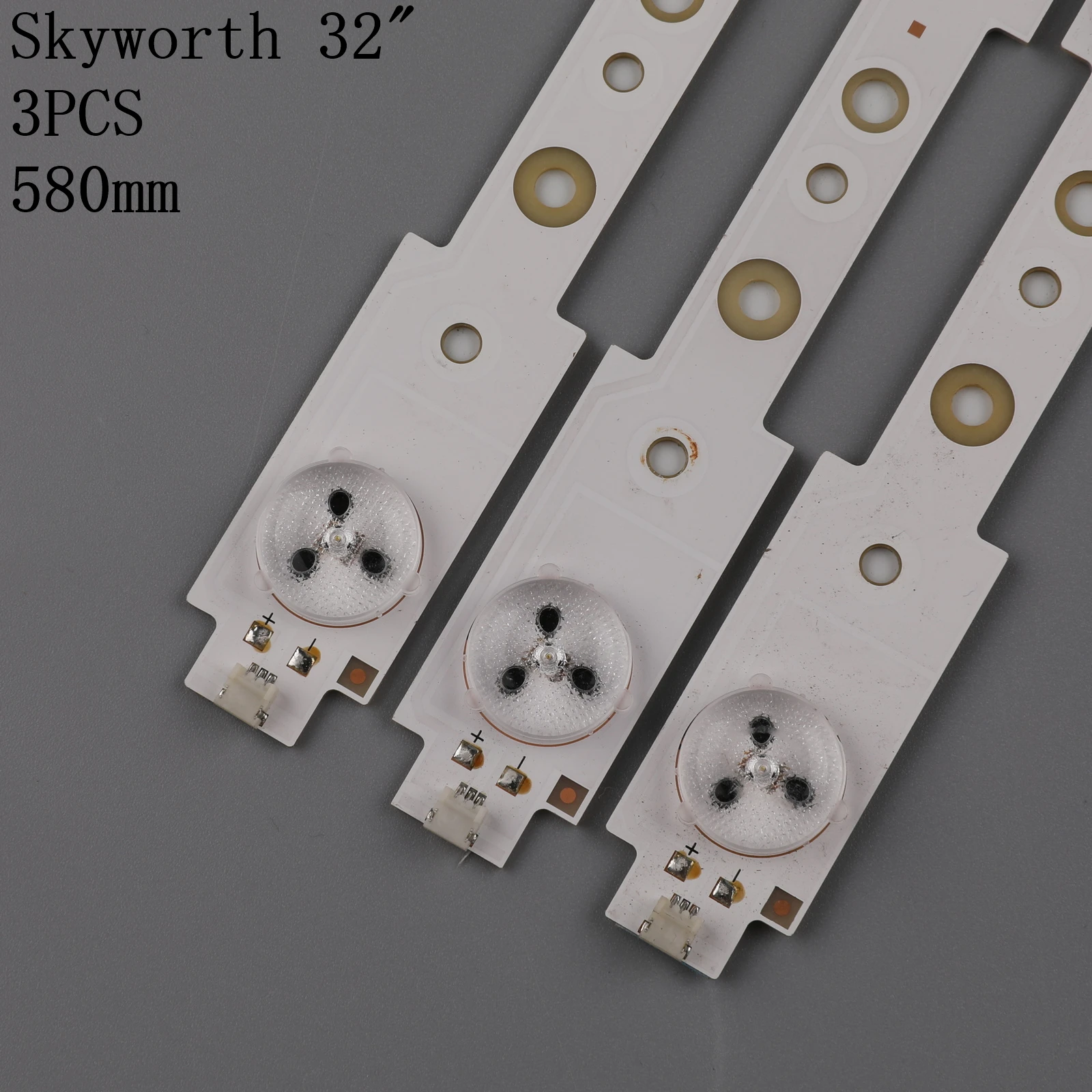 10 / ο LED Ʈ SW32 SW 32 3228 07 LBUA-SDL320X1-SO8B 7 LEDs 580mm x 20mm