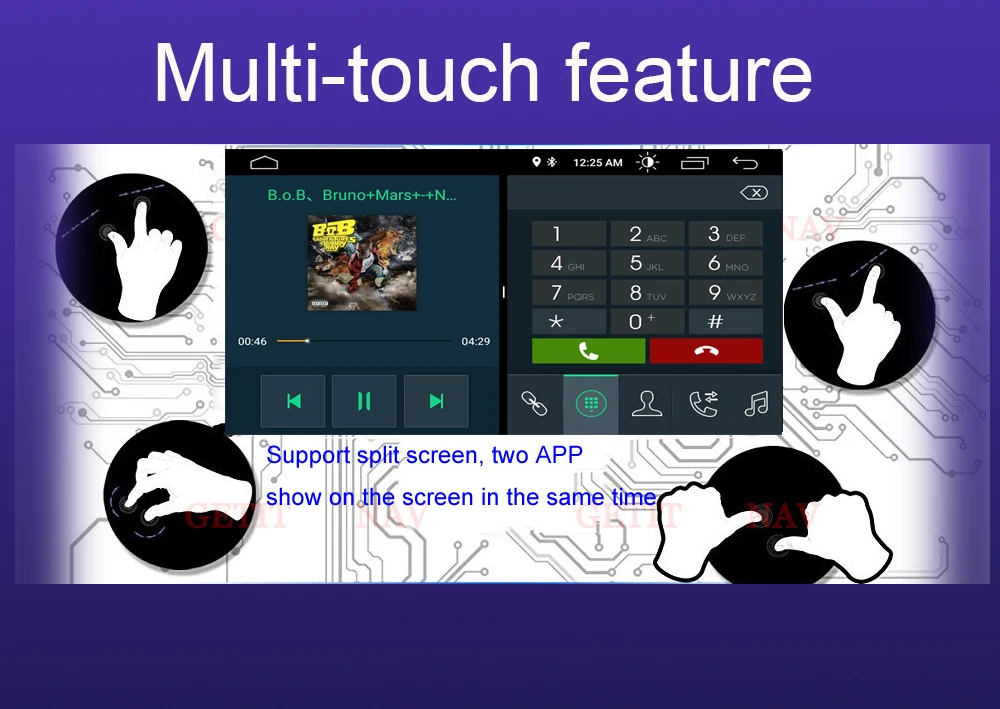 4 touch feature