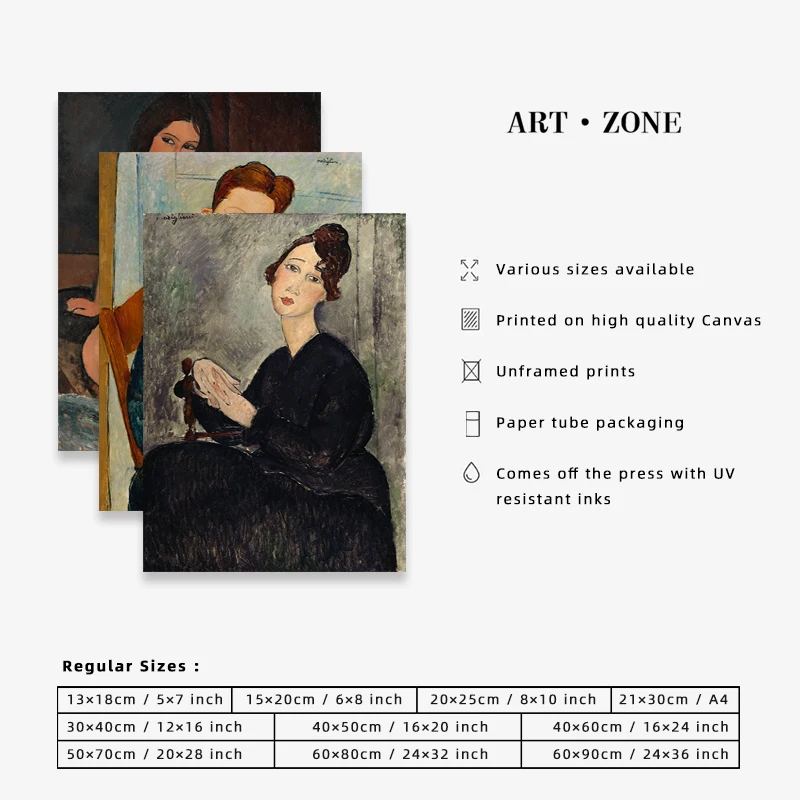 Modigliani Европейский обнаженный женский постеры Печать холст картины маслом