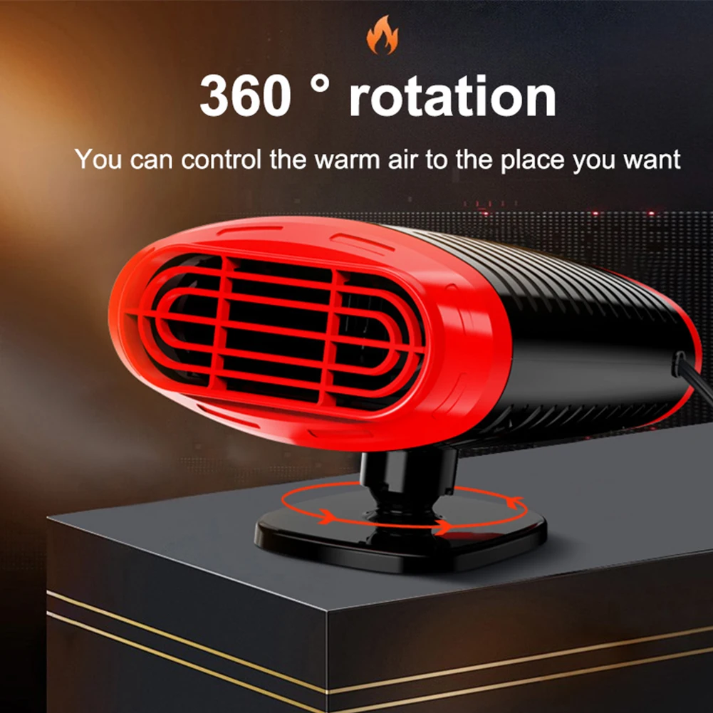 Car Heater Mini 12v Car Electric Heater Car With Cold And Warm Wind
