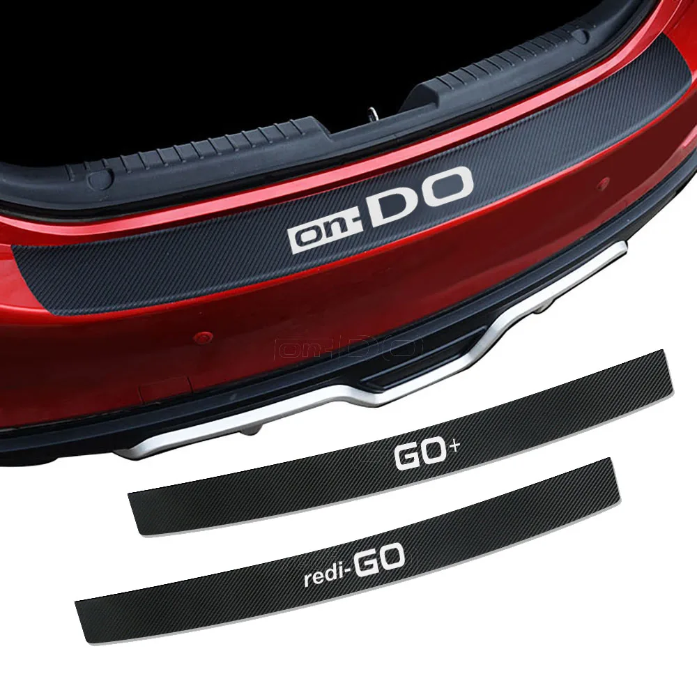 Защитные наклейки на задний бампер для DATSUN on-DO mi-DO GO redi-GO CROSS декоративные багажник