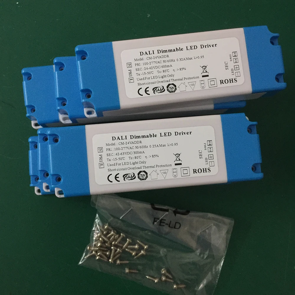 Dimmable DALI светодиодный трансформатор переменного тока в постоянный ток мерцающий