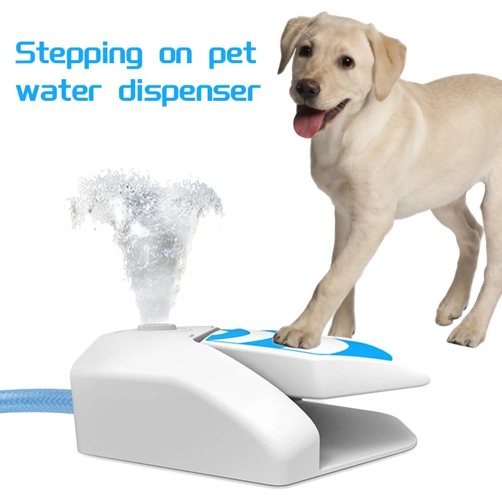 outdoor dog water fountain hose