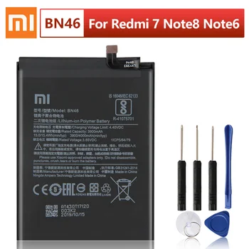 

XIAOMI Original Replacement Phone Battery BN46 For Xiaomi Redmi 7 Redmi7 Redmi Note 6 Note6 redmi note 8 redmi note 8T 4000mAh